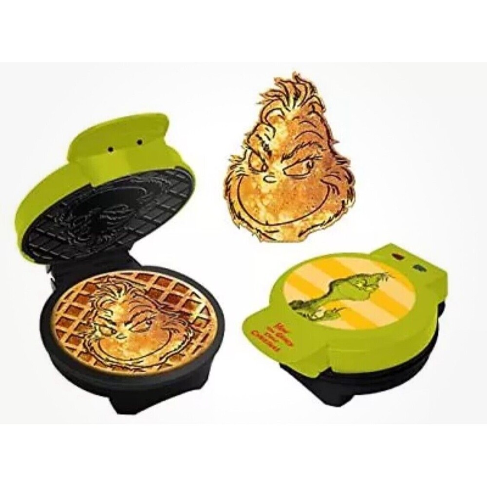 New Grinch waffle maker, Dr Seuss - Picture 4 of 9